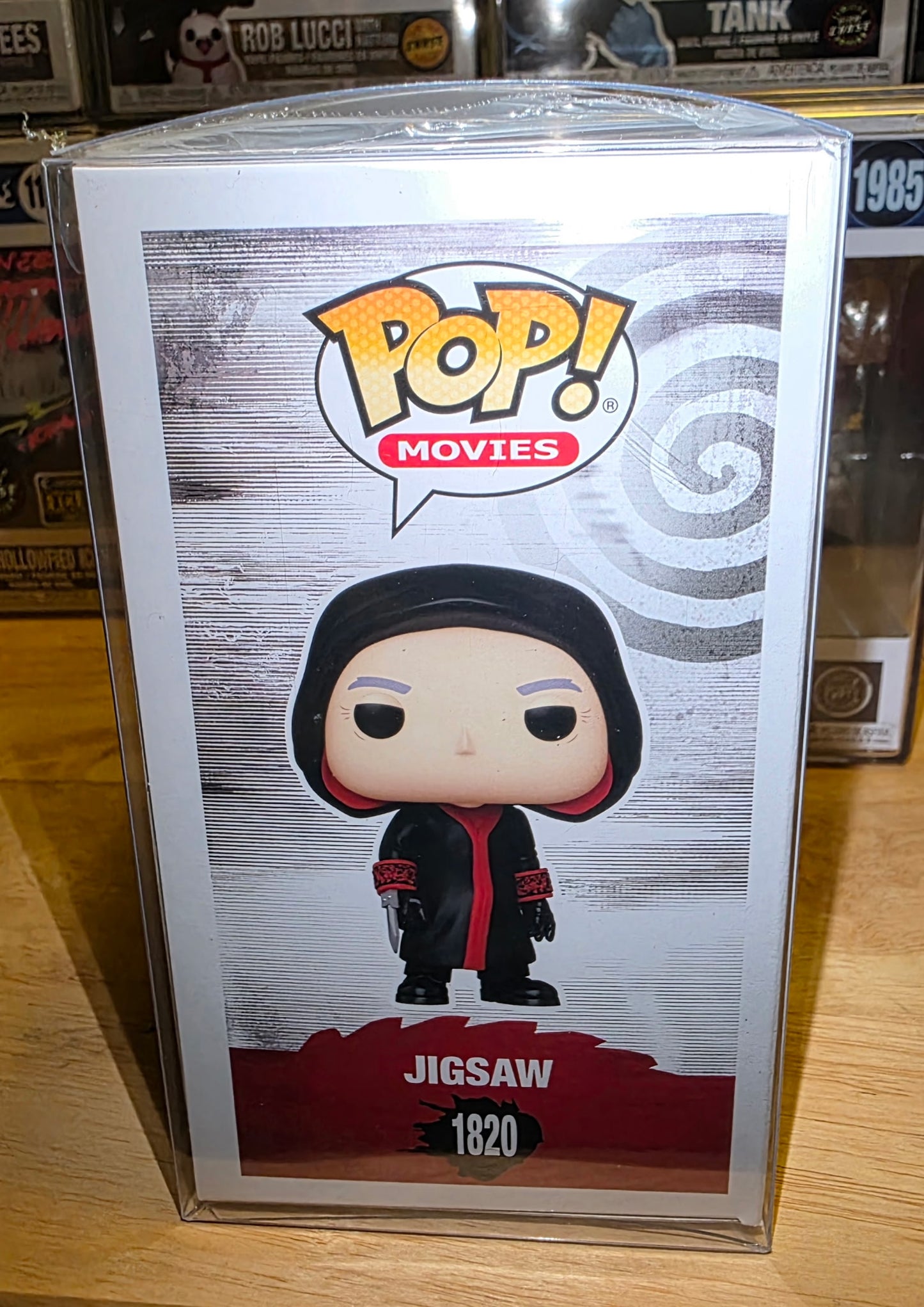 Funko Pop! SAW #1820 – Signed by Costas Mandylor, JSA Certified