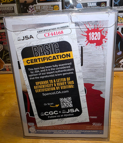 Funko Pop! SAW #1820 – Signed by Costas Mandylor, JSA Certified