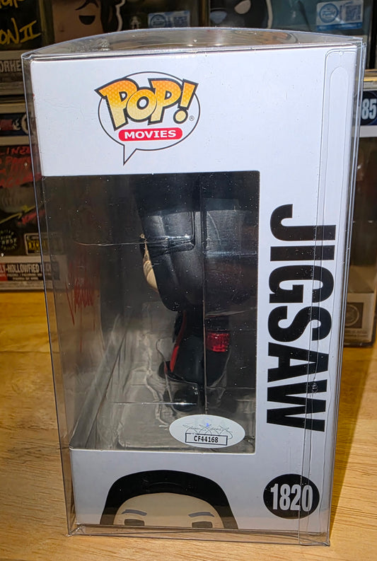 Funko Pop! SAW #1820 – Signed by Costas Mandylor, JSA Certified